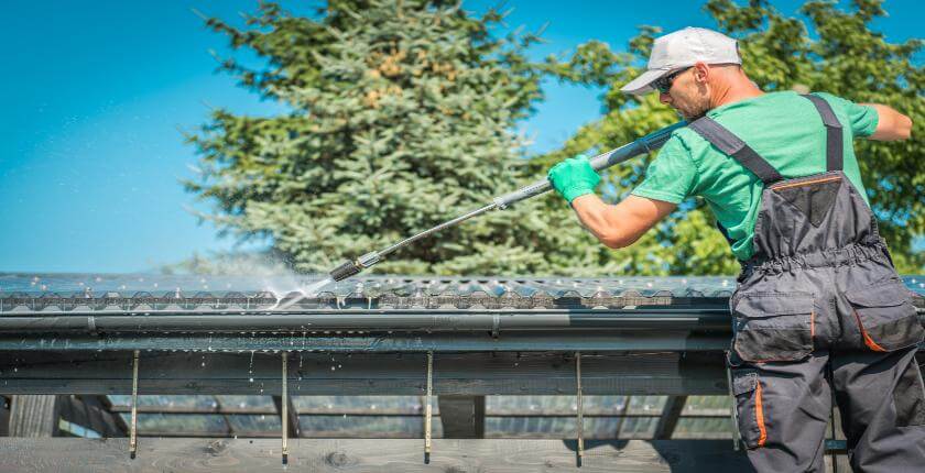Commercial Roof Cleaning